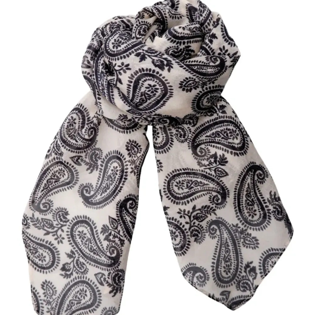 BLACK COLOUR Bcjasmina Mini Scarf Off White