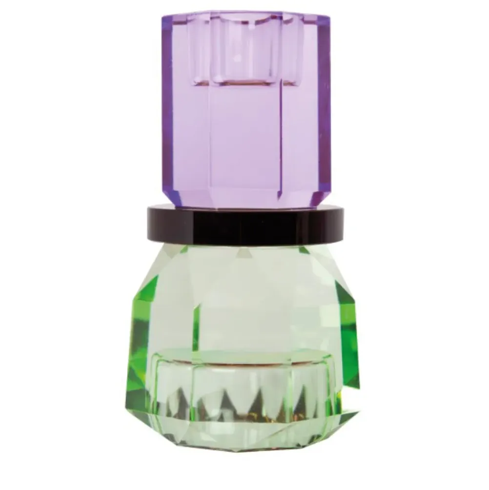 C'EST BON Lysetage 301.962.93 Violet/brun/mint 13x7 cm