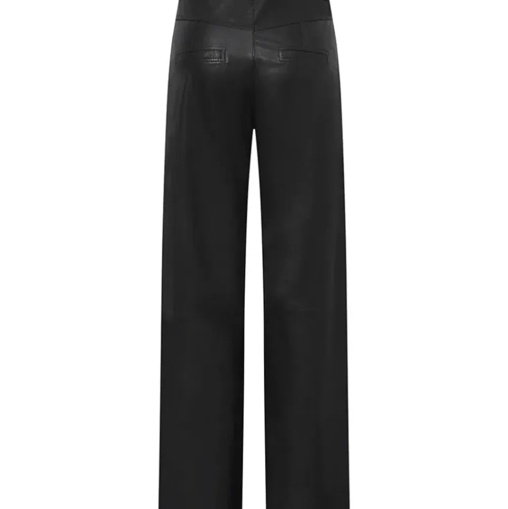 DEPECHE Boa Pants Full Length Black