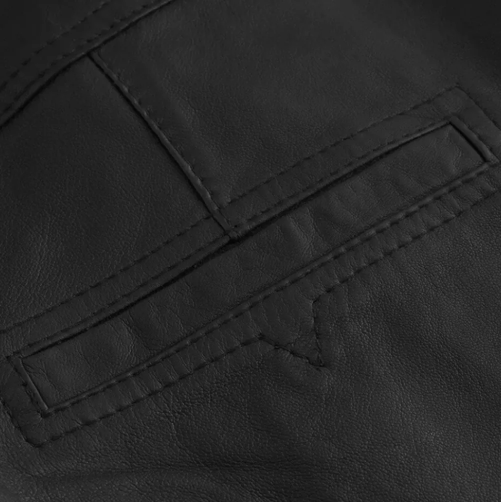 DEPECHE Boa Pants Full Length Black