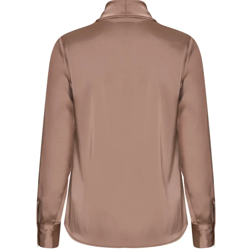 KARMAMIA Jules Blouse Semi Rich Tan