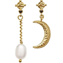 MAANESTEN Nyla Earrings (guld/sølv)