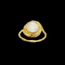 MAANESTEN Zahra Ring (guld/sølv)