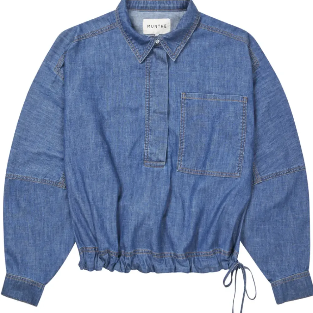 MUNTHE Fihr Top Indigo