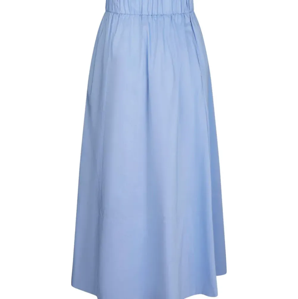 NEO NOIR Yara Poplin Skirt Sky Blue